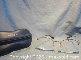 MaxSold Auction: Ray-Ban Gold Metal Prescription Eyeglass Frames 51-22-145 - Pacifica (California, USA) SELLER MANAGED Downsizing Online Auction -  Palmetto Avenue (CONDO)