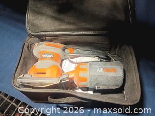 MaxSold Auction: Ridgid Corded Power Sander RDG | Orange/Black - Pacifica (California, USA) SELLER MANAGED Downsizing Online Auction -  Palmetto Avenue (CONDO)