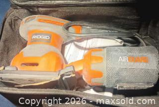MaxSold Auction: Ridgid Corded Power Sander RDG | Orange/Black - Pacifica (California, USA) SELLER MANAGED Downsizing Online Auction -  Palmetto Avenue (CONDO)