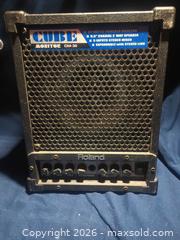 MaxSold Auction: Roland CM-30 Powered Monitor (Active Speaker) - Pacifica (California, USA) SELLER MANAGED Downsizing Online Auction -  Palmetto Avenue (CONDO)