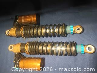 MaxSold Auction: TFX motorcycle Suspension Rear Coil Shock Absorber Pair - Aluminum - Pacifica (California, USA) SELLER MANAGED Downsizing Online Auction -  Palmetto Avenue (CONDO)