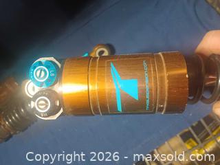 MaxSold Auction: TFX motorcycle Suspension Rear Coil Shock Absorber Pair - Aluminum - Pacifica (California, USA) SELLER MANAGED Downsizing Online Auction -  Palmetto Avenue (CONDO)