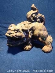 MaxSold Auction: Vintage Chinese Bronze Fu Dog (Guardian Lion) Statue - Pacifica (California, USA) SELLER MANAGED Downsizing Online Auction -  Palmetto Avenue (CONDO)