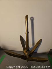 MaxSold Auction: Boat Anchor and Bell - Toronto (Ontario, Canada) PARTNER MANAGED Downsizing Online Auction - Crescent Town Road