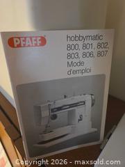 MaxSold Auction: Pfaff Sewing Machine - Toronto (Ontario, Canada) PARTNER MANAGED Downsizing Online Auction - Crescent Town Road