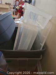 MaxSold Auction: Plastic Storage Bins - Toronto (Ontario, Canada) PARTNER MANAGED Downsizing Online Auction - Crescent Town Road