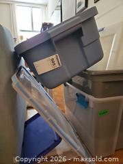 MaxSold Auction: Plastic Storage Bins - Toronto (Ontario, Canada) PARTNER MANAGED Downsizing Online Auction - Crescent Town Road