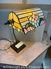 MaxSold Auction: Stained Glass Style Lamp  - Toronto (Ontario, Canada) PARTNER MANAGED Downsizing Online Auction - Crescent Town Road