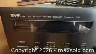 MaxSold Auction: Yamaha Stereo System  - Toronto (Ontario, Canada) PARTNER MANAGED Downsizing Online Auction - Crescent Town Road