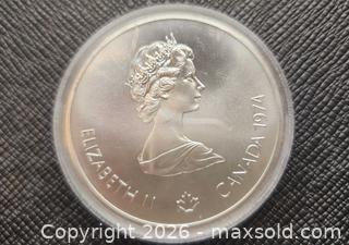 MaxSold Auction: 10-dollar SILVER coin , grams 48 - Mississauga (Ontario, Canada) SELLER MANAGED Downsizing Online Auction - Golden Orchard Drive (CONDO)