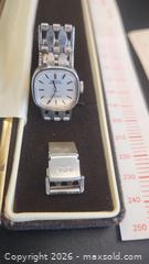 MaxSold Auction:  Swiss Empress 17 Jewels SILVER ladies' vintage wristwatch. - Mississauga (Ontario, Canada) SELLER MANAGED Downsizing Online Auction - Golden Orchard Drive (CONDO)