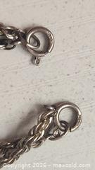 MaxSold Auction: two antique silver chain necklaces - Mississauga (Ontario, Canada) SELLER MANAGED Downsizing Online Auction - Golden Orchard Drive (CONDO)