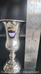 MaxSold Auction: Vintage sterling silver kiddush cup, grams 53 - Mississauga (Ontario, Canada) SELLER MANAGED Downsizing Online Auction - Golden Orchard Drive (CONDO)