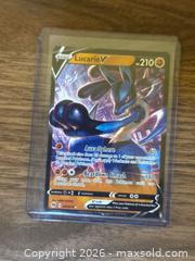 MaxSold Auction: Lucario V Pokemon Card  - Toronto (Ontario, Canada) SELLER MANAGED Downsizing Online Auction - Collingdale Road