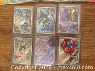 MaxSold Auction: Pokemon Card Lot Full Art Promos & IRs - Toronto (Ontario, Canada) SELLER MANAGED Downsizing Online Auction - Collingdale Road