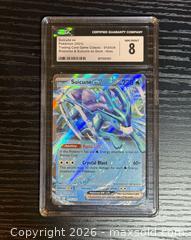 MaxSold Auction: Pokemon Suicune EX CGC Graded Card Slab  - Toronto (Ontario, Canada) SELLER MANAGED Downsizing Online Auction - Collingdale Road