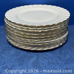 MaxSold Auction: 12 Royal Albert Val D'or Bread & Butter Plates - Toronto (Ontario, Canada) SELLER MANAGED Downsizing Online Auction - Greenland Road