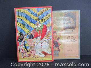 MaxSold Auction: 2 Vintage Pop Up Books Lothar Meggendorfer Circus and The Zoo - Toronto (Ontario, Canada) SELLER MANAGED Downsizing Online Auction - Greenland Road