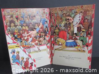 MaxSold Auction: 2 Vintage Pop Up Books Lothar Meggendorfer Circus and The Zoo - Toronto (Ontario, Canada) SELLER MANAGED Downsizing Online Auction - Greenland Road