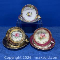 MaxSold Auction: 3 Paragon Cups & Saucers - Toronto (Ontario, Canada) SELLER MANAGED Downsizing Online Auction - Greenland Road