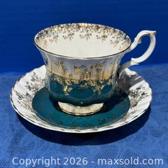 MaxSold Auction: 3 Royal Albert Regal Series Cups & Saucers - Toronto (Ontario, Canada) SELLER MANAGED Downsizing Online Auction - Greenland Road
