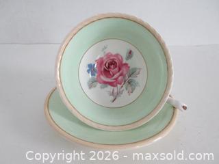 MaxSold Auction: 7 Paragon Tea Cups and Saucers Pink Roses Double Warrant - Toronto (Ontario, Canada) SELLER MANAGED Downsizing Online Auction - Greenland Road