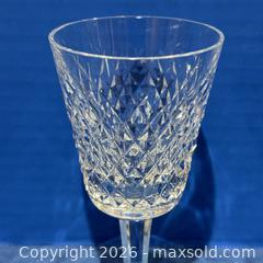 MaxSold Auction: 8 Waterford Crystal Alana White Wine Goblets - Toronto (Ontario, Canada) SELLER MANAGED Downsizing Online Auction - Greenland Road