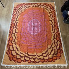 MaxSold Auction: Almedahls Sweden Vintage Op Art Mid Century Modern Tablecloth - Toronto (Ontario, Canada) SELLER MANAGED Downsizing Online Auction - Greenland Road