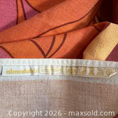 MaxSold Auction: Almedahls Sweden Vintage Op Art Mid Century Modern Tablecloth - Toronto (Ontario, Canada) SELLER MANAGED Downsizing Online Auction - Greenland Road