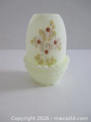 MaxSold Auction: Fairy Lamp Fenton Uranium Custard Glass Glows - Toronto (Ontario, Canada) SELLER MANAGED Downsizing Online Auction - Greenland Road