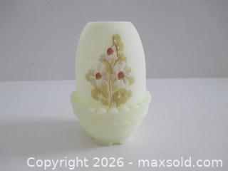 MaxSold Auction: Fairy Lamp Fenton Uranium Custard Glass Glows - Toronto (Ontario, Canada) SELLER MANAGED Downsizing Online Auction - Greenland Road