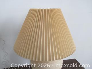 MaxSold Auction: Large Mid Century Pottery Table Lamp 1970s MCM - Toronto (Ontario, Canada) SELLER MANAGED Downsizing Online Auction - Greenland Road