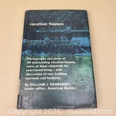 MaxSold Auction: MCM Vacation Houses Architecture Book 1960s Space Age A Frame Designs Cottage Beach Homes - Toronto (Ontario, Canada) SELLER MANAGED Downsizing Online Auction - Greenland Road