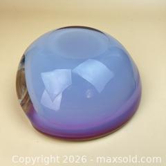 MaxSold Auction: Murano Sommerso Watermelon Bowl Cased Glass MCM Design - Toronto (Ontario, Canada) SELLER MANAGED Downsizing Online Auction - Greenland Road