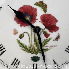 MaxSold Auction: Portmeirion Botanic Garden Lot Clock Salt Pepper Toothbrush Holder - Toronto (Ontario, Canada) SELLER MANAGED Downsizing Online Auction - Greenland Road