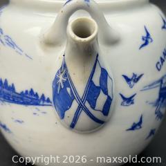 MaxSold Auction: Rare Early 1900s Canadian Pacific Railway Co Upper Lakes Steamships Antique Teapot  - Toronto (Ontario, Canada) SELLER MANAGED Downsizing Online Auction - Greenland Road