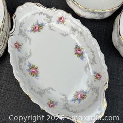 MaxSold Auction: Royal Albert Tranquillity Fine Bone China Lot Plates Teacups Platters Bowls  - Toronto (Ontario, Canada) SELLER MANAGED Downsizing Online Auction - Greenland Road