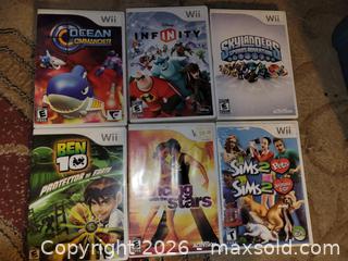 MaxSold Auction: 15 Nintendo Wii Games - East Zorra-Tavistock (Ontario, Canada) SELLER MANAGED Downsizing Online Auction - Highway 59