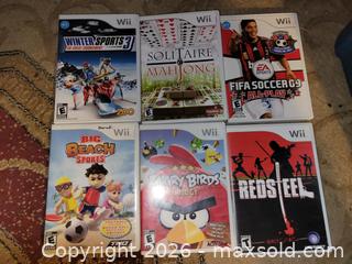 MaxSold Auction: 15 Nintendo Wii Games - East Zorra-Tavistock (Ontario, Canada) SELLER MANAGED Downsizing Online Auction - Highway 59