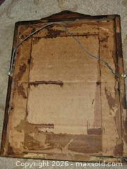 MaxSold Auction: Antique Woman & Dog Wooden Framed Picture - East Zorra-Tavistock (Ontario, Canada) SELLER MANAGED Downsizing Online Auction - Highway 59