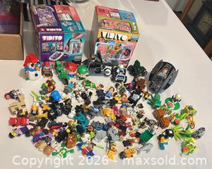 MaxSold Auction: Huge lot of LEGO minifigures vidiyo parts and pieces - Sharon (Massachusetts, USA) SELLER MANAGED Reseller Online Auction - Pond Street