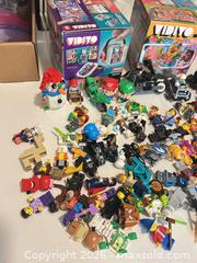 MaxSold Auction: Huge lot of LEGO minifigures vidiyo parts and pieces - Sharon (Massachusetts, USA) SELLER MANAGED Reseller Online Auction - Pond Street