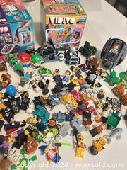 MaxSold Auction: Huge lot of LEGO minifigures vidiyo parts and pieces - Sharon (Massachusetts, USA) SELLER MANAGED Reseller Online Auction - Pond Street