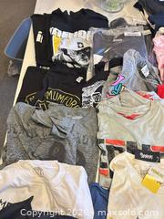 MaxSold Auction: Lot of 30+ Assorted Graphic T-Shirts band, Spencer’s, and more. Some nwt! - Sharon (Massachusetts, USA) SELLER MANAGED Reseller Online Auction - Pond Street