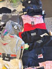 MaxSold Auction: Lot of 30+ Assorted Graphic T-Shirts band, Spencer’s, and more. Some nwt! - Sharon (Massachusetts, USA) SELLER MANAGED Reseller Online Auction - Pond Street