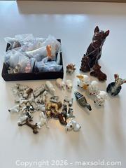 MaxSold Auction: Red Rose tea wade and more Lot of 26-50 Porcelain Animal Figurines - Sharon (Massachusetts, USA) SELLER MANAGED Reseller Online Auction - Pond Street