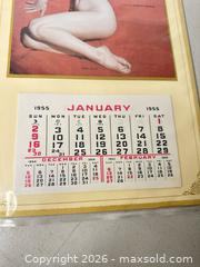 MaxSold Auction: 1955 Marilyn Monroe Wall Calendar Poster - San Jose (California, USA) SELLER MANAGED Downsizing Online Auction - East Humboldt Street
