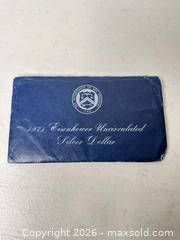 MaxSold Auction: 1971-S Eisenhower Dollar 40% Silver (Clad Silver) - San Jose (California, USA) SELLER MANAGED Downsizing Online Auction - East Humboldt Street