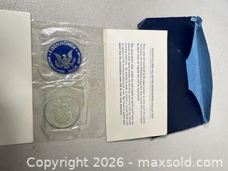 MaxSold Auction: 1971-S Eisenhower Dollar 40% Silver (Clad Silver) - San Jose (California, USA) SELLER MANAGED Downsizing Online Auction - East Humboldt Street