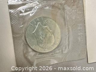MaxSold Auction: 1971-S Eisenhower Dollar 40% Silver (Clad Silver) - San Jose (California, USA) SELLER MANAGED Downsizing Online Auction - East Humboldt Street